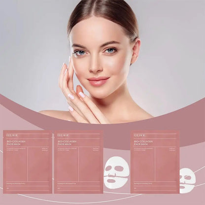 Bio Collagen Face Mask – Hydrate & Brighten (1/5/10PCs)