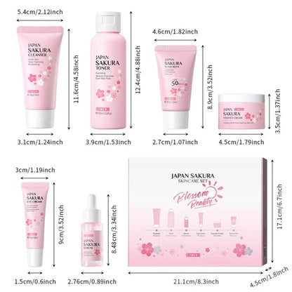 6pcs Sakura Skin Care Set