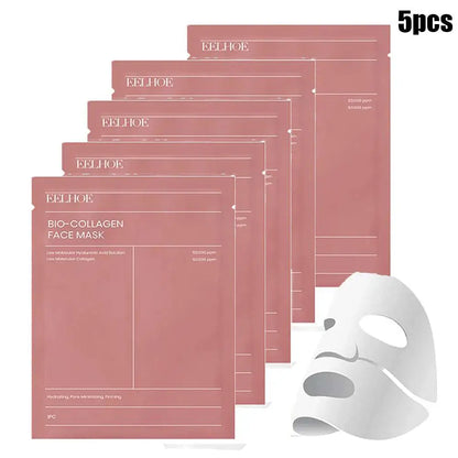 Bio Collagen Face Mask – Hydrate & Brighten (1/5/10PCs)