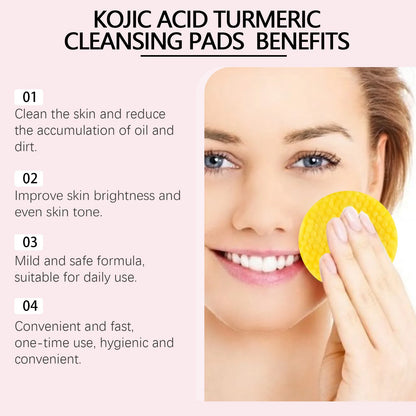 Turmeric Kojic Acid Cleansing Pads