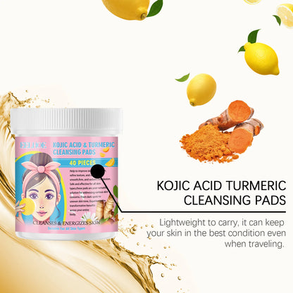 Turmeric Kojic Acid Cleansing Pads