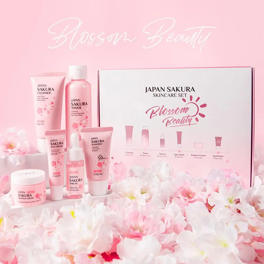 6pcs Sakura Skin Care Set