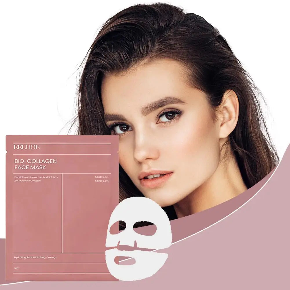 Bio Collagen Face Mask – Hydrate & Brighten (1/5/10PCs)