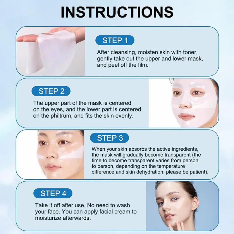 4Pcs Bio-Collagen Night Mask