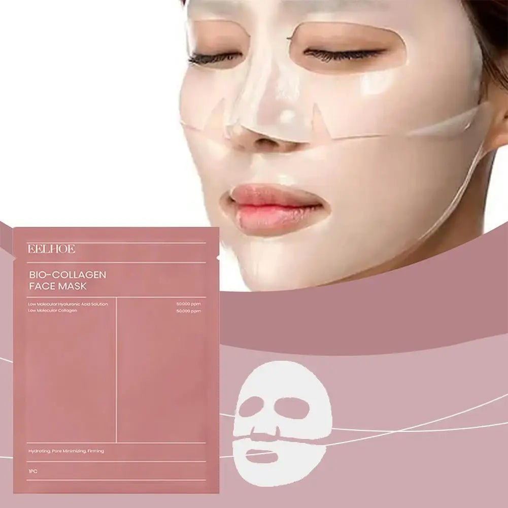 Bio Collagen Face Mask – Hydrate & Brighten (1/5/10PCs)