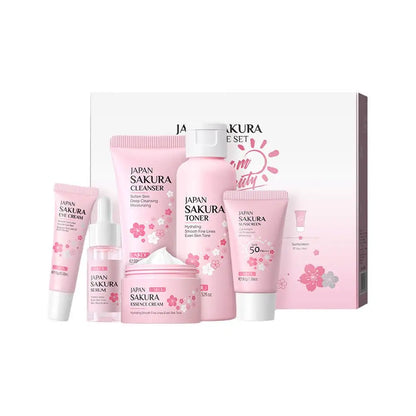 6pcs Sakura Skin Care Set