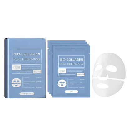 4Pcs Bio-Collagen Night Mask